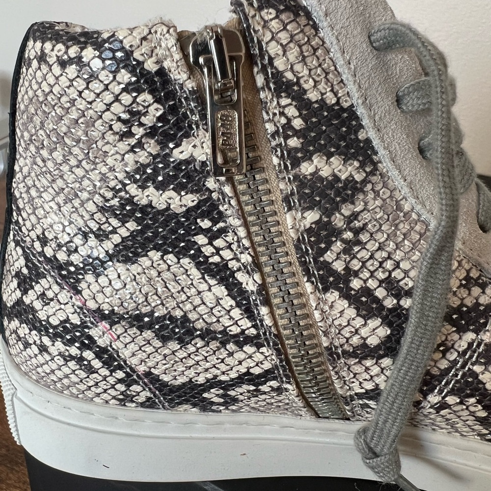 P448 high top size 7 EU37 silver star - Picture 5 of 9